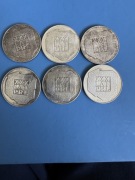 200 zł. mapka srebro XXX Lecie