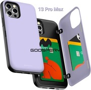 Etui iPhone 13 Pro Max portfelowe, otwierane z lusterkiem, GOOSPERY,markowe