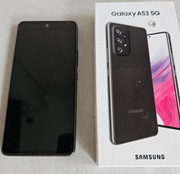 Samsung Galaxy A53 5G | 6/128GB | Czarny | KABEL + SZKŁO | Zadbany