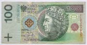 100 ZŁOTYCH 1994 BANKNOT SERIA ZASTĘPCZA YL