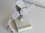 Wiatraczek retro vintage stołowy lata 80-te Heller