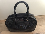 Torebka skóra lakierowana hogan na rączkach duża 