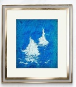 Oryginalny (nie zdjęcie!) autorski obraz strukturalny "Partnership" z cert.