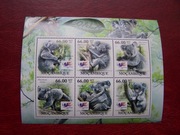 Mozambik 2011 MNH Fauna Zwierzęta Koala