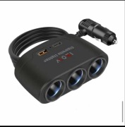 ROZDZIELACZ GNIAZDA ZAPALNICZKI 12V 24V USB 3,1A