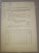 Taryfy energii elektrycznej dla mieszkań 1936 rok Warszawa 