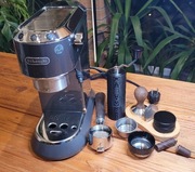 Zestaw De'Longhi EC785GY; Timemore C3; Bottomless; Dedica 685