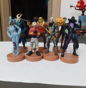 Zestaw 7 figurek Fortnite  - pieczątki
