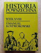 Historia powszechna wiek XVIII - Emanuel Rostworowski 