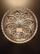 Luksusowy komplet 6 talerzyków kryształowych - Stan Fabryczny! (Metki PRL)