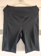 Crivit legginsy kolarki sportowe prążkowane S 36/38
