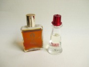 Dwie miniatury perfum męskich Aigner No1 i Pharos Delon