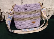 Torebka damska robiona na szydełku ( NOWA ! )
