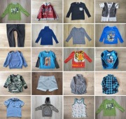zestaw ubrań dziecięcych chłopięcych * rozmiar 98/104 * 18 sztuk