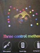 Kolorowe diody LED Sterowane Pilotem 15 M Piękna Ozdoba