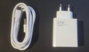 Ładowarka 67W z kablem typu C 1.5 M