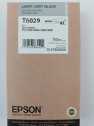 Oryginalny tusz Epson T6029 Light Light Black 110ml