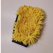 miękka rękawica do mycia samochodu 2w1 