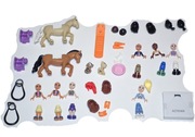 LEGO Figurki Friends mix frnd464 dp069 frnd391 Elsa koń 2szt siodło 47szt. 