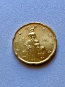 Moneta 20 Euro cent Italia 2002r UNC