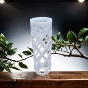 Przedłużka -Modułowa podpora do roślin. Wys 49,5cm, BIAŁA