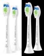 4x Końcówki szczoteczki nowe W2 Optimal White oryginalne Philips sonicare
