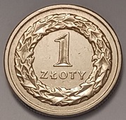1 zł złoty 2010 r. najniższy nakład 3 000 000 szt.