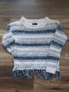 Bardzo ciepły jasnoróżowy sweterek rozmiar S, Reserved