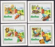 Bloki nieperforowany Fauna Owady Pszczoły 2009 z Gwinea Bissau