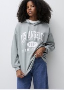 Damska bluza oversize Pull & Bear S