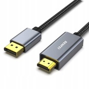 BENFEI Kabel DisplayPort na HDMI, 1,8 m