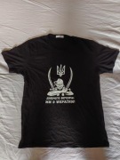 DOBRY WIECZÓR JESTEŚMY Z UKRAINY koszulka t-shirt męski XL