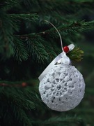 Ozdobna bombka - rękodzieło 