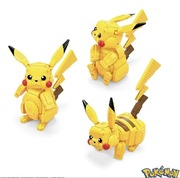 KLOCKI KONSTRUKCYJNE MEGA POKEMON FIGURKA PIKACHU DUŻY ZESTAW 825 elementów