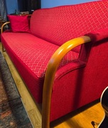 Komplet wypoczynkowy Kanapa rozkładana+Dwa fotele+stół 