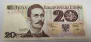 Banknot 20 zł z 1982 r. Romuald Traugutt seria A 