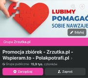 Grupa Facebook - Crowdfunding