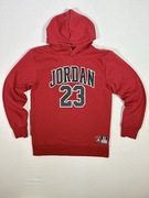Bluza Jordan 23 czerwona hoodie dziecięca XL 164–175 Nike