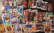 Zestaw 80 rzadkich  kart piłkarskich Topps Panini Select i Ekstraklasy.