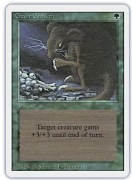 MTG 3rd Edition: Giant Growth