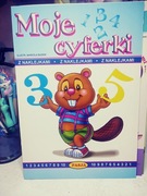 Książeczka Moje Cyferki Naklejki 