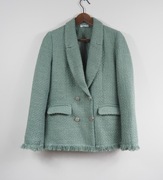 żakiet marynarka z przędzy boucle Bonprix r 34 XS