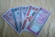 Iran zestaw 5 banknotów stan 1