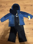 Kombinezon zimowy, spodnie kurtka czapka i komin