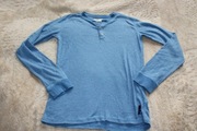 H&M 158/164 bluzka lekka niebieska młodzieżowa