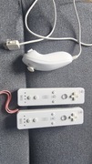 Oryginalne kontrolery Nintendo Wii (Remote + Nunchuck) – Stan dobry