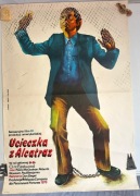 Ucieczka z Alcatraz. Oryginalny plakat filmowy. 