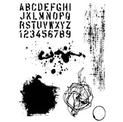 STEMPLE SILIKONOWE TŁO ABSTRAKCJA