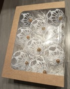 Bombki na szydełku  9 szt 