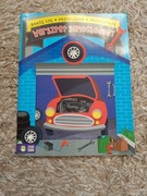 Książka z naklejkami warsztat samochodowy